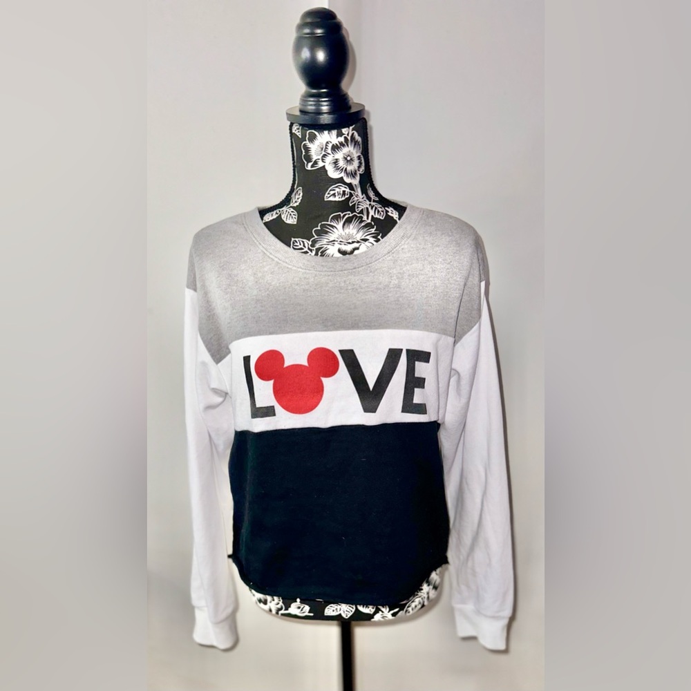 Disney Crop Sweater Women Mickey XL